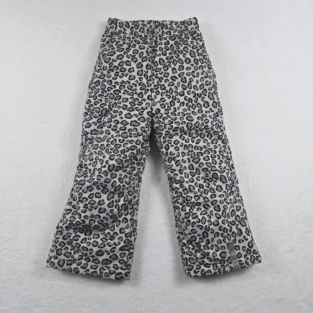 Hanna Andersson Snow Pants Kids Size 110 (4T-5) Leopard Print Pull On